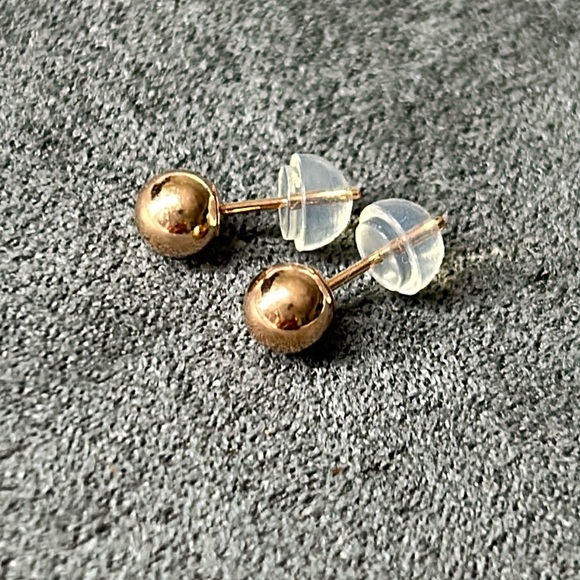 🖤14K Rosegold earrings - Picture 1 of 7